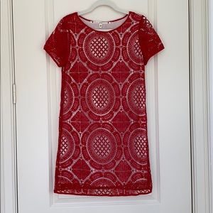 Red Lace Dress